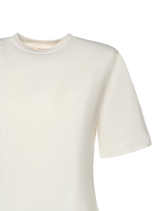26SS 나인 미니츠 반팔 티셔츠 26SSNTP 0001 BIANCO WHITE - NINEMINUTES