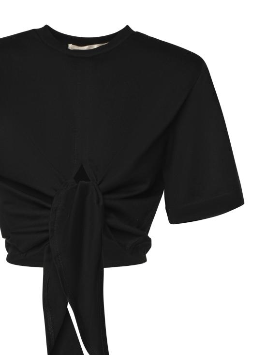 26SS 나인 미니츠 반팔 티셔츠 26SSNTP 0002 NERO BLACK - NINEMINUTES