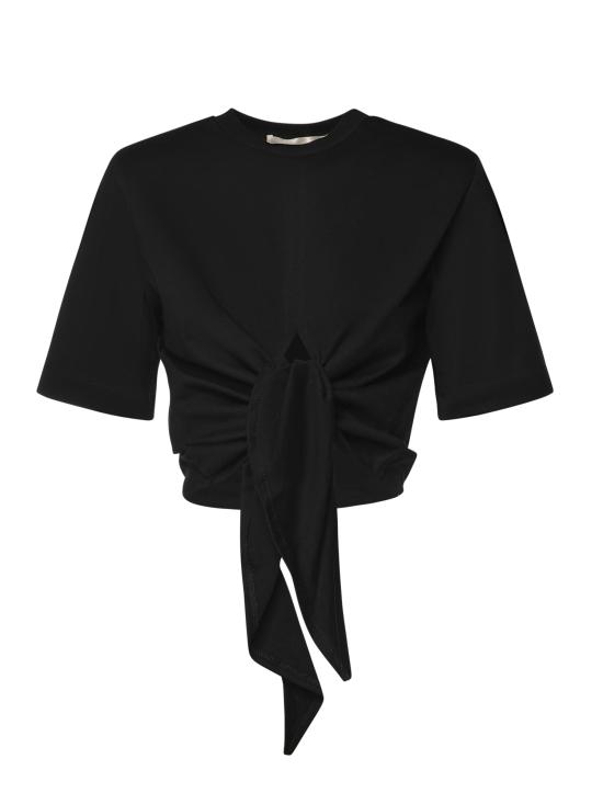 26SS 나인 미니츠 반팔 티셔츠 26SSNTP 0002 NERO BLACK
