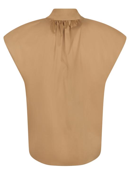 26SS 블랑카 비타 셔츠 CENZIA 7004 BISCOTTO Brown - BLANCA VITA