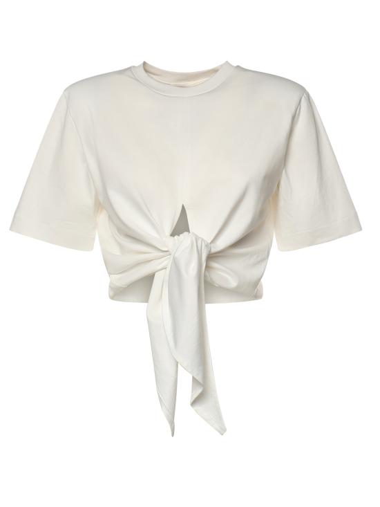 26SS 나인 미니츠 반팔 티셔츠 26SSNTP 0002 BIANCO WHITE