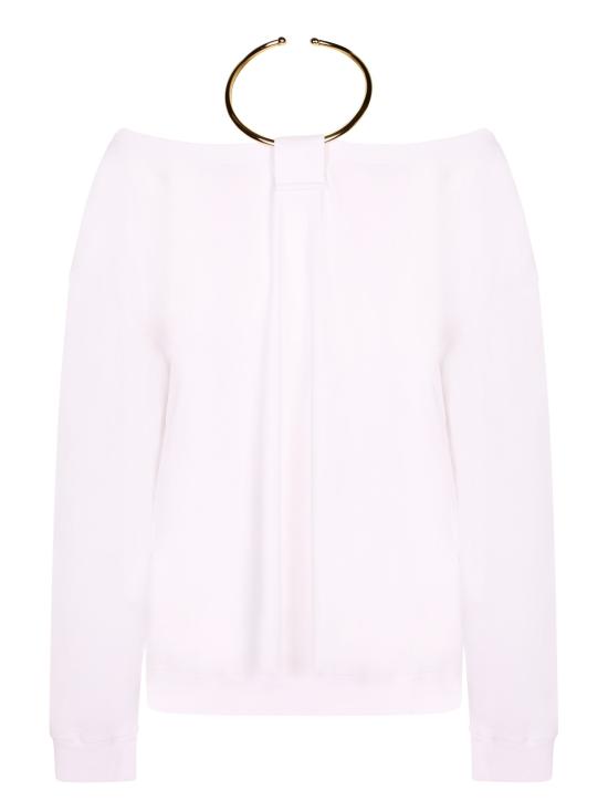 26SS 다크파크 긴팔 티셔츠 WJE29 JER04 0001 White