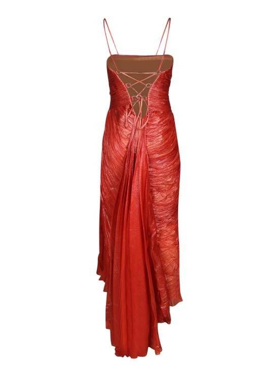 26SS 마리아루시아호한 롱 원피스 62044910 BLOOD ORAN Orange - MARIA LUCIA HOHAN
