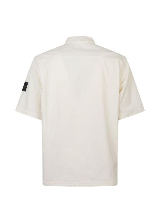 26SS 스톤 아일랜드 반팔 셔츠 151100025 S0A10V0093 White - STONE ISLAND