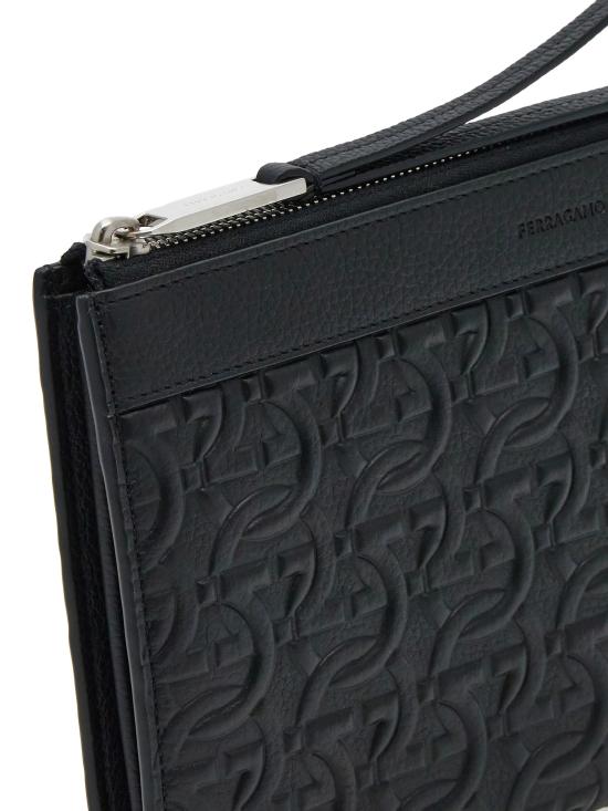 26SS 살바토레 페라가모 클러치/파우치 241483 769473 Black - SALVATORE FERRAGAMO