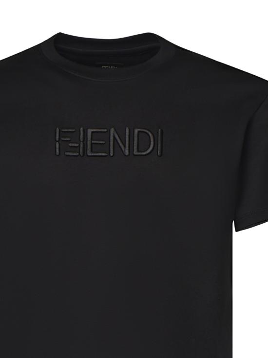 26SS 펜디 반팔 티셔츠 FY1319 AY0GF0QA1 BLACK - FENDI