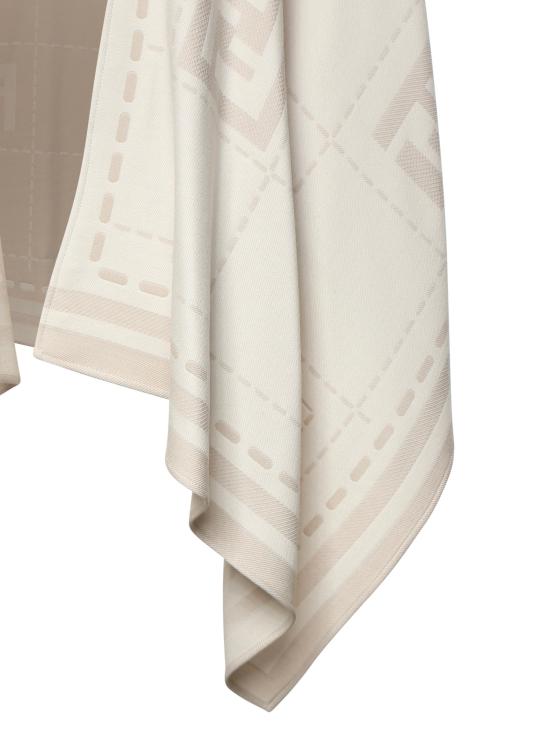 26SS 펜디 울 판초 FXX033 B01NF0QD3 IVORY TAUPE - FENDI