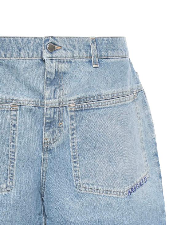 26SS 악셀 아리가토 데님 숏팬츠 A3880002 LIGHT BLUE - AXEL ARIGATO