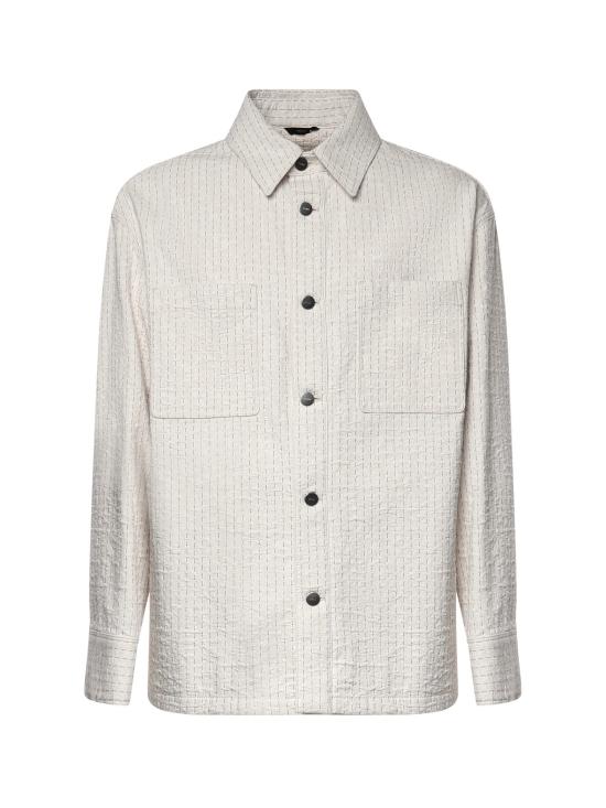 26SS 펜디 긴팔 셔츠 FW1410 AWMLF08QQ WHITE