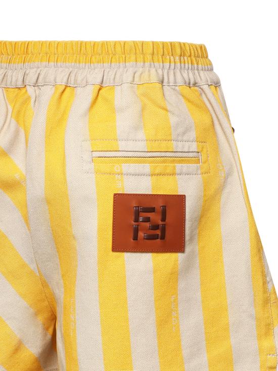 26SS 펜디 숏팬츠 FLP896 AOHUF1W0T YELLOW - FENDI