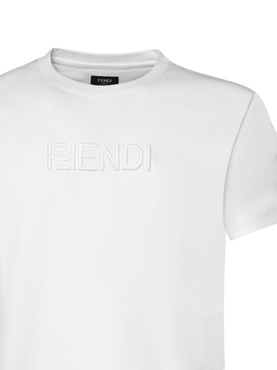 26SS 펜디 반팔 티셔츠 FY1319 AY0GF0QA0 WHITE - FENDI