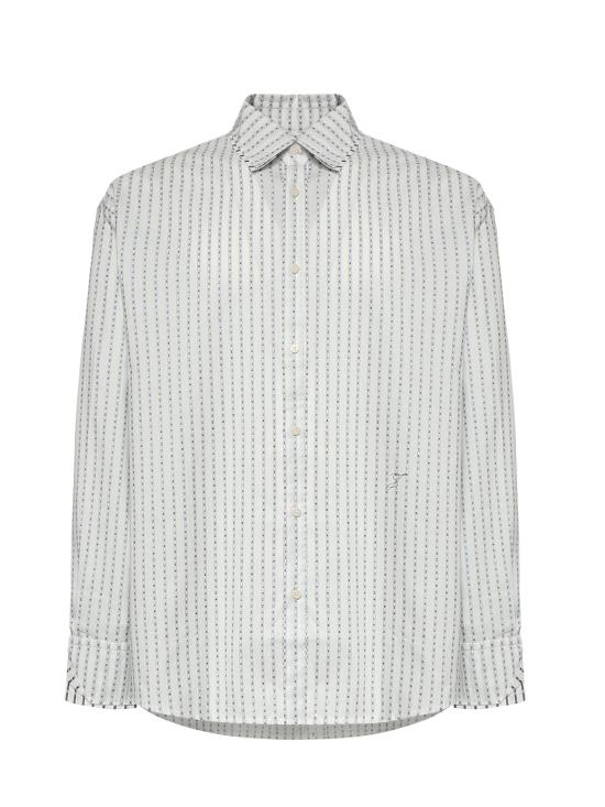 26SS 자크뮈스 긴팔 셔츠 SHM00572AW00779 1LX JACQUARD LOGO STRRIPES