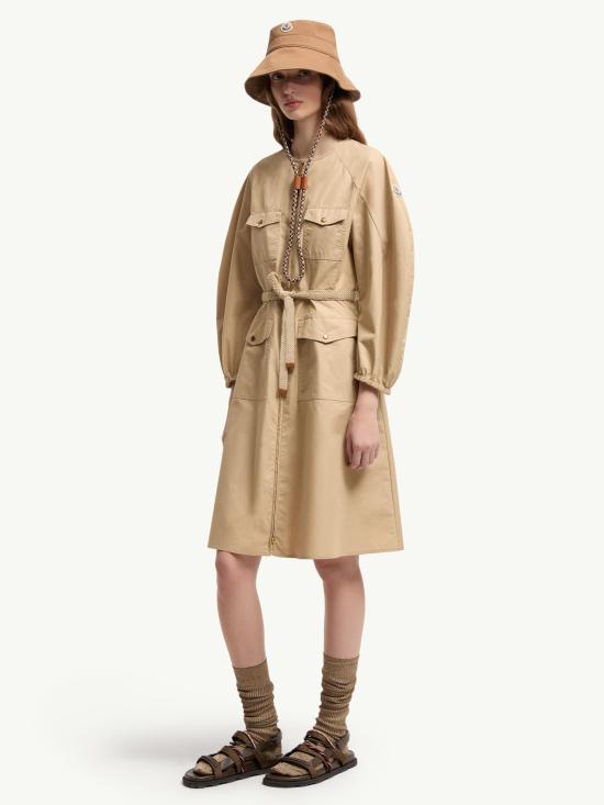 26SS 몽클레어 미디 원피스 L10932G0000859866 202 Beige - MONCLER