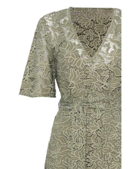 26SS 페니 블랙 미디 원피스 2611221142270 003 Verde - PENNYBLACK