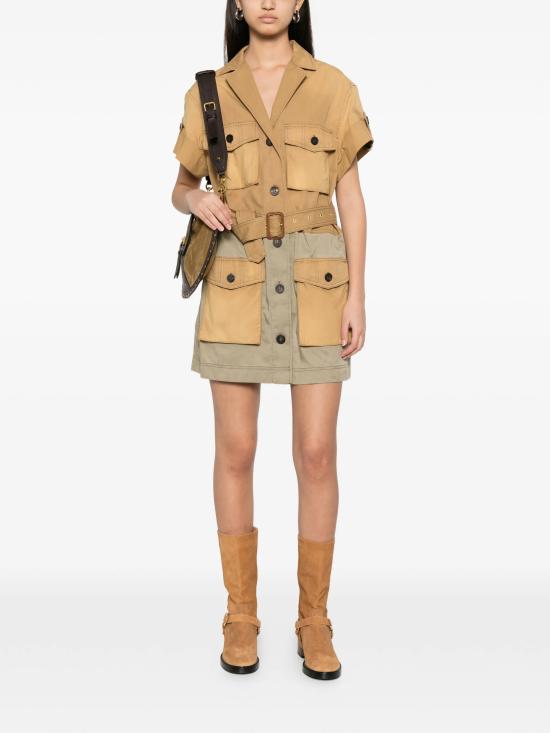 26SS 골든구스 숏 원피스 GWP02524P002352 55740 Beige - GOLDEN GOOSE