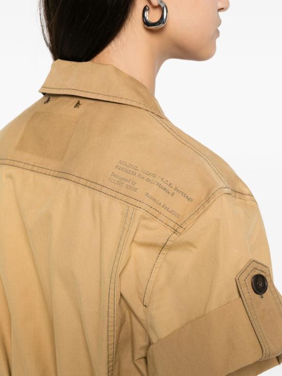26SS 골든구스 숏 원피스 GWP02524P002352 55740 Beige - GOLDEN GOOSE