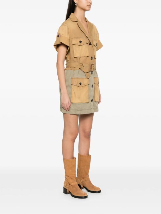26SS 골든구스 숏 원피스 GWP02524P002352 55740 Beige - GOLDEN GOOSE