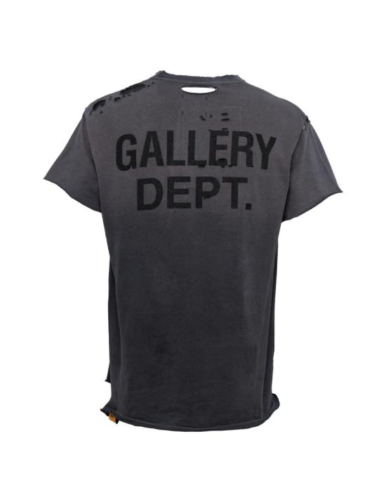 26SS 갤러리 디파트먼트 반팔 티셔츠 TOP010 BLACK Nero - GALLERY DEPT