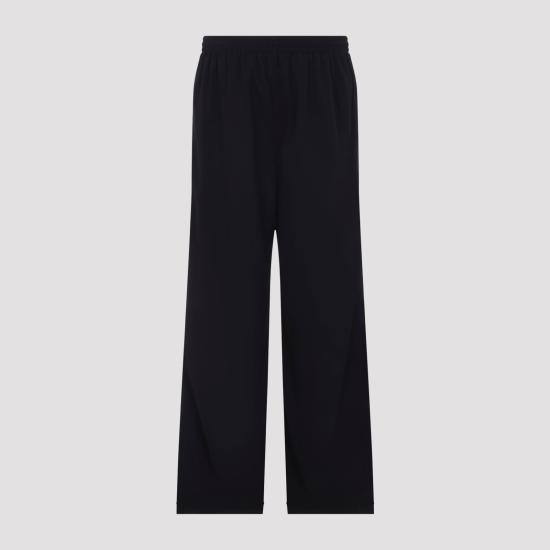 26SS 발렌시아가 트레이닝/조거 팬츠 866538 TUO05 1000 BLACK DOM - BALENCIAGA