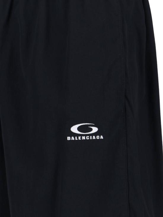 26SS 발렌시아가 숏팬츠 866539 TUO05 1000 BLACK DOM - BALENCIAGA