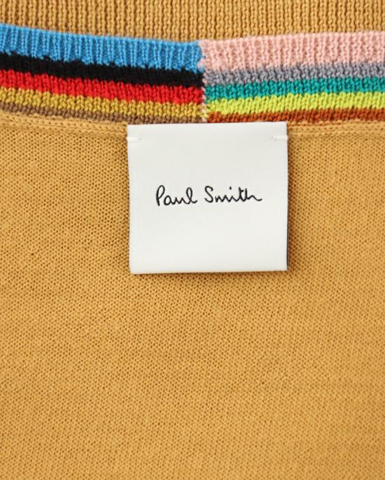 폴 스미스 가디건 W1R 357N L10897 14 Mustard SENAPE - PAUL SMITH