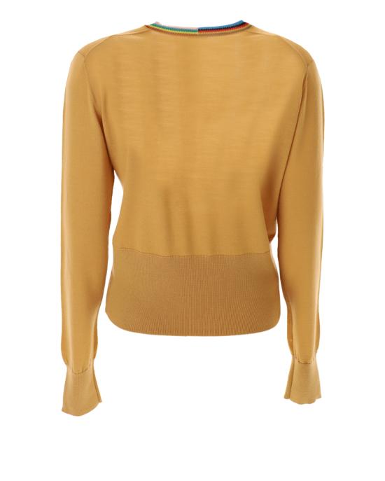  폴 스미스 가디건 W1R 357N L10897 14 Mustard SENAPE - PAUL SMITH