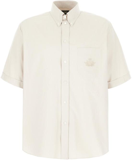 25SS 펜디 옥스포드 셔츠 FS1312AU70F1LU2 PINK