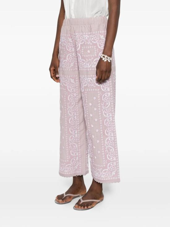 26SS ORSINA 스트레이트 팬츠 BANDANA LONGPANTS SLAVENDER Pink - OTHER BRANDS