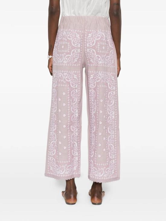 26SS ORSINA 스트레이트 팬츠 BANDANA LONGPANTS SLAVENDER Pink - OTHER BRANDS