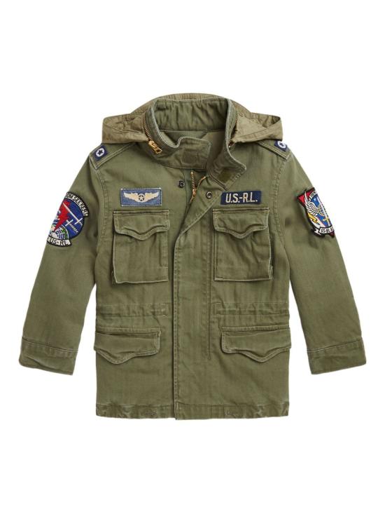 26SS [키즈] 폴로 랄프로렌 패딩 323965378 001 Green