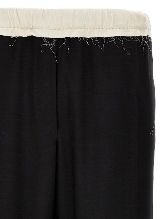  웨일즈보너 팬츠 WA23TR06WO03999 Black - WALES BONNER