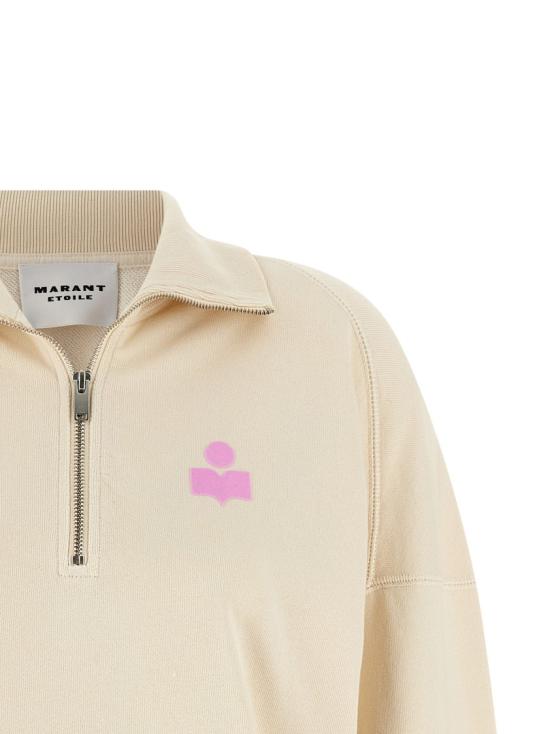 26SS 이자벨마랑에뚜왈 긴팔 티셔츠 SW0093FAD1M04EECPK Neutrals - ISABEL MARANT ETOILE