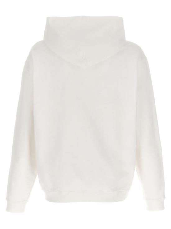 25FW 마르지엘라 업사이드 다운 자수 로고 후드 S50GU0167S25503961 White - MAISON MARGIELA