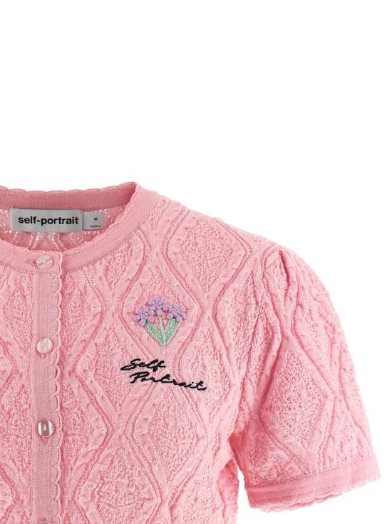 26SS 셀프 포트레이트 탑 SS26057TPPINK Pink - SELF PORTRAIT