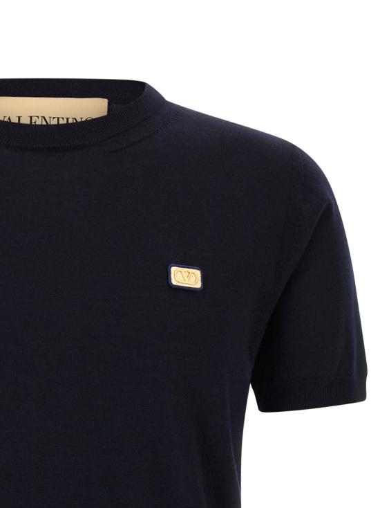 26SS 발렌티노 가라바니 스웨터 V3KCE60BCJ598 Black - VALENTINO GARAVANI