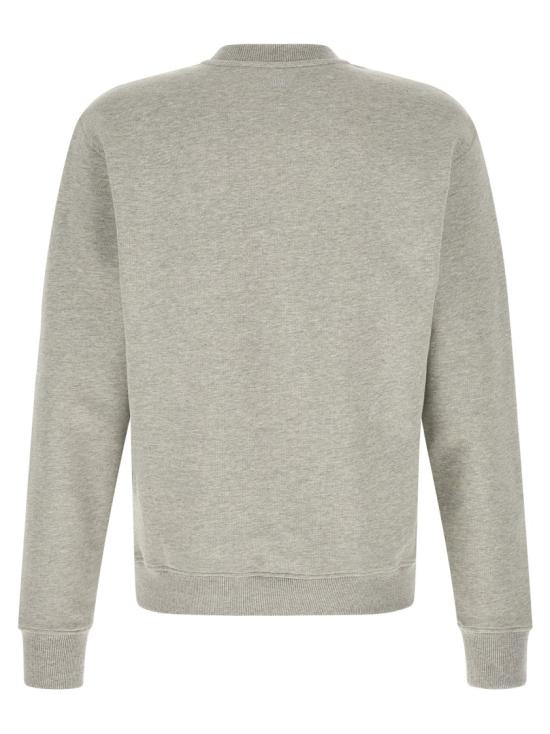 26SS 아미 빅 하트 로고 코튼 니트 스웨트셔츠 USW787730A161 Grey - AMI