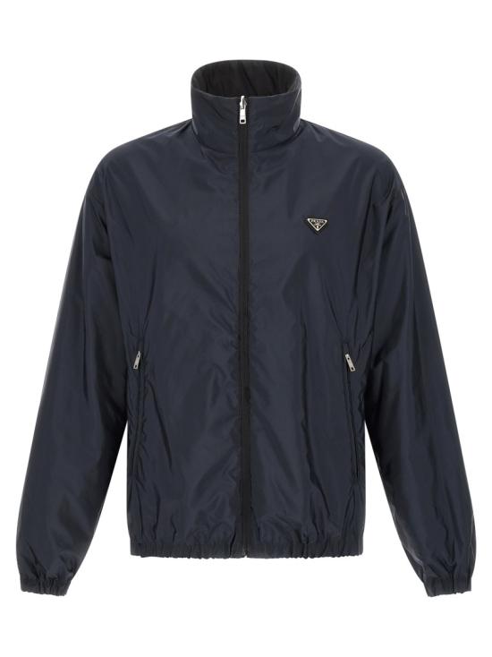 26SS 프라다 리나일론 보머 자켓 SGD131SOOO1WQ9F0D9M Black - PRADA