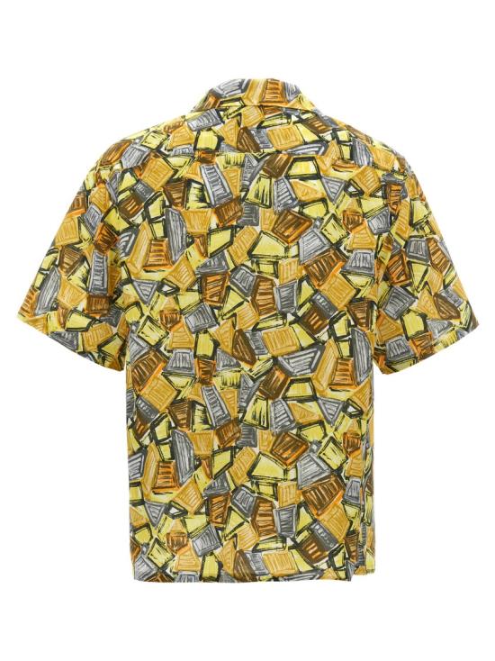 25SS 프라다 반팔 셔츠 UCS414SUMO16YBF0010 Brown - PRADA