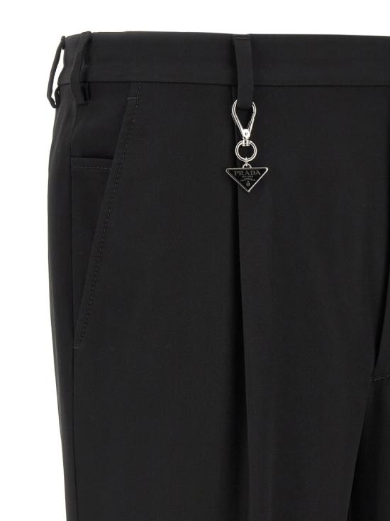 26SS 프라다 팬츠 UP0419SOOO19AMF0002 Black - PRADA