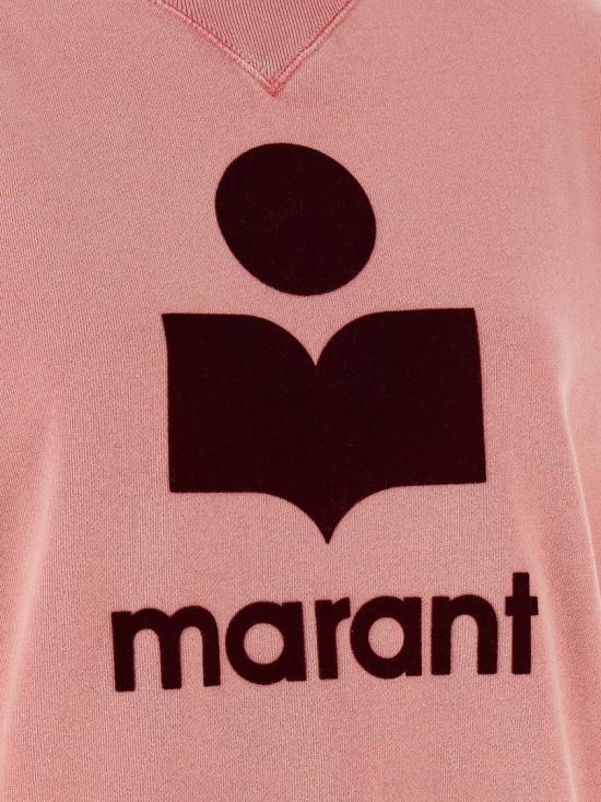 26SS 이자벨마랑에뚜왈 긴팔 티셔츠 SW0003FAD1M04EBGBY Pink - ISABEL MARANT ETOILE