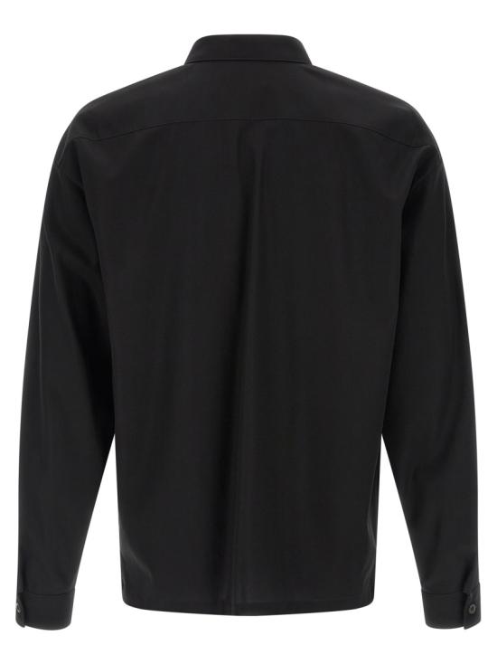 26SS 프라다 코튼 지퍼셔츠 SC855SOOO19AMF0002 Black - PRADA