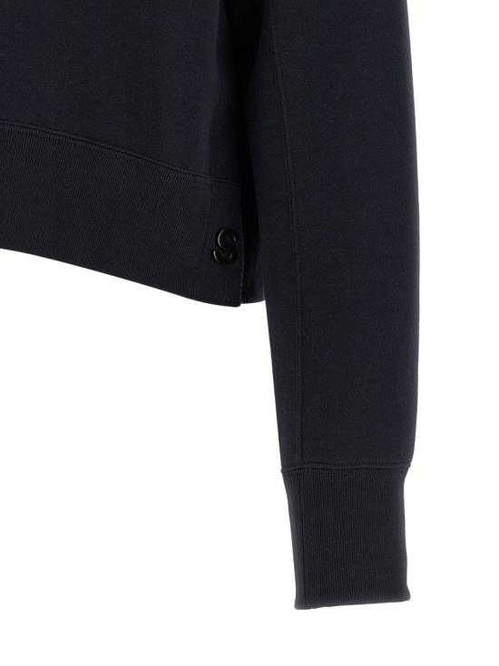 26SS 사카이 후드 티셔츠 SCW345201 Black - SACAI