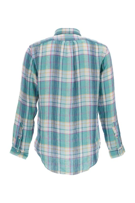 26SS 폴로 랄프로렌 긴팔 셔츠 710B16705001GREENBLUE Multicolor - POLO RALPH LAUREN
