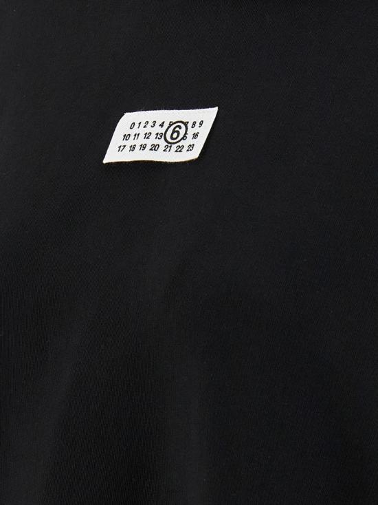 26SS MM6 메종마르지엘라 코튼 후디드 스웨트셔츠 S52GU0235M25025900 Black - MM6 MAISON MARGIELA