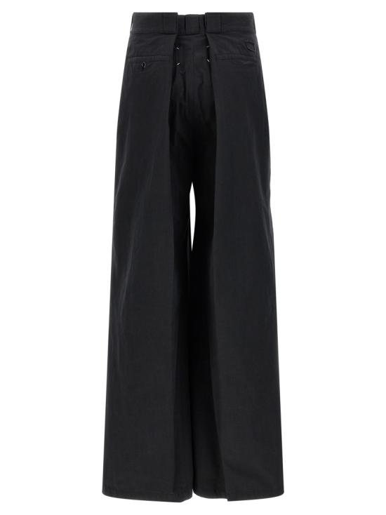 25SS 마르지엘라 플리츠 트라우저 S51KA0601M35289900 Black - MAISON MARGIELA