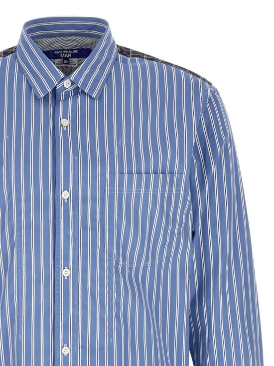 26SS 와타나베 준야 긴팔 셔츠 WQB0231 Blue - JUNYA WATANABE