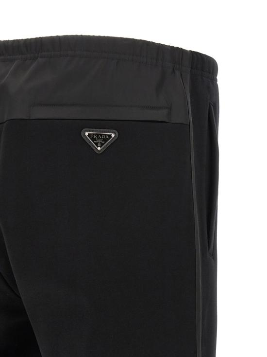 26SS 프라다 트레이닝/조거 팬츠 UJP290SOOO11JEF0806 Black - PRADA