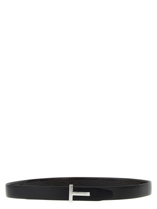 26FW 톰포드 가죽 벨트 TB224LCL439S1B087 Black - TOMFORD