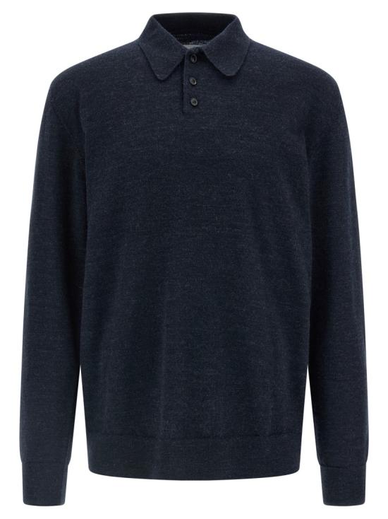 26FW 마르지엘라 엘보 패치 폴로 니트 S50GL0061M13098511M Black