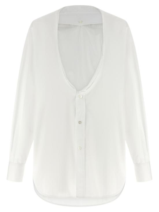 26SS 마르지엘라 탑 S29DT0018S43001100 White - MAISON MARGIELA